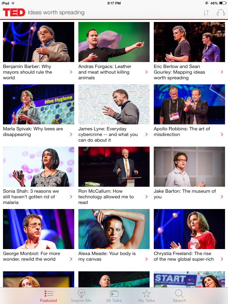 TED app