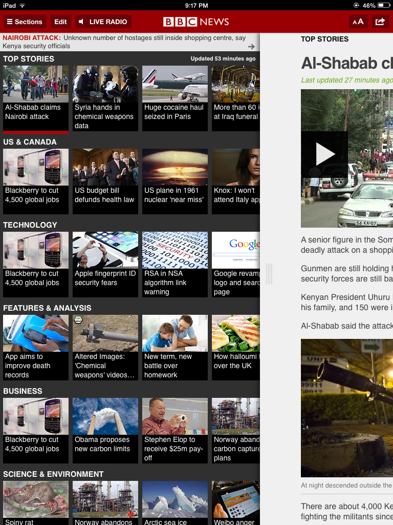 BBC app