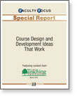 Course Design and Development Ideas That Work
