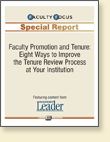  Faculty Promotion and Tenure: Eight Ways to Improve the Tenure Review Process at Your Institution