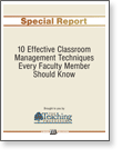 10 Effective Classroom Management Techniques Every Faculty Member Should Know