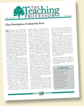 The Teaching Professor newsletter