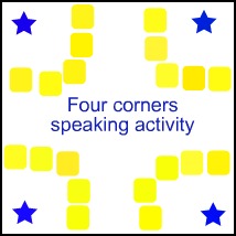 Four corners classroom set up